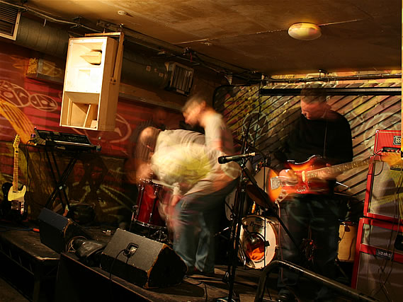 The Chasms perform at the launch party for compilation CD 'Broadcast One' - 20/11/2010