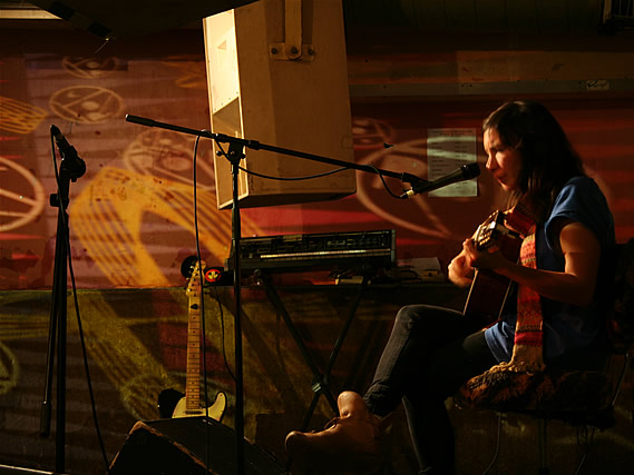 Alisia Casper performs at the launch party for compilation CD 'Broadcast One' - 20/11/2010